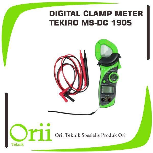 TEKIRO TANG AMPER DIGITAL CLAMP METER MSDC1905 Lazada Indonesia