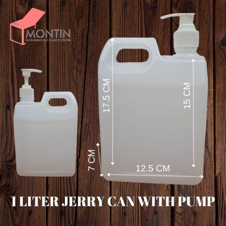 1Liter Jerry Can with Pump Lazada PH