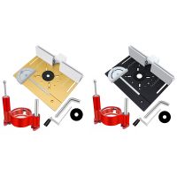 Precision Router Lift System and Router Table Insert Plate - Wood Router Lift Base for Working DIY Tool