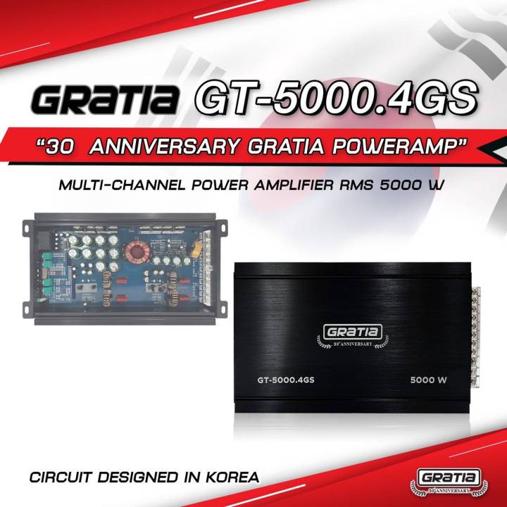 เพาวเวอร์แอมป์-คลาสดี-4ch-gratia-5000w-เครื่องเสียงรถยนต์-พาวเวอร์แอมป์-แอม-full-range-class-d-4ch-เครื่องเสียงรถ-เพาเวอร์รถยนต์