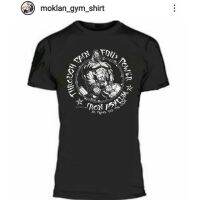 2023 NewThrough Pain Find Power.iron Asylum. ผ้าฝ้าย MenGymShirt.100
