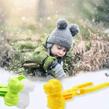  4 Pieces Winter Snow Toys Kit Snow Ball Maker Shape Snow  Snowball Maker Snow Maker Outdoor Winter Play Snow Toys for Outdoor  Activities (Dinosaur, Heart, Duck, Snowman) : Toys & Games