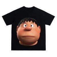 เสื้อยืด Big G เสื้อยืดพิมพ์ลายการ์ตูน Minamoto Shizuka Honekawa Suneo Nobita Nobi สบาย ๆ ตลกคู่แขนสั้นชายและหญิง