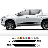 [Uu film pasting] สติกเกอร์รถสำหรับรถบรรทุก Mitsubishi Triton L200รถเถื่อนกราฟิกภูเขาอุปกรณ์ตกแต่งรถยนต์ไวนิลกระบะรูปลอกตกแต่ง