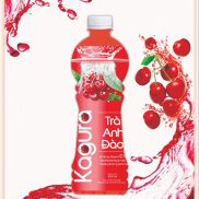 Nước giải khát Kagura Trà Anh đào - Cherry chai 500ml