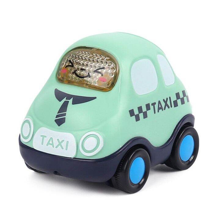 Mini Cartoon Car Toy Plastic Pull Back Model Mobile Vehicle Fire Truck Taxi  Educational For Children Boys Girls Gift Baby Toys | Lazada.Vn