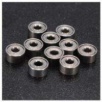 10Pcs Miniature ปิดผนึกป้องกันโลหะบอลแบบคงทน: MR52-ZZ 2x5x2.5Mm