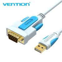 Vention USB กับ RS232อนุกรม DB9พอร์ต COM DB9ขาสาย RS232สำหรับ Windows 7 8 10 XP Mac OS X Printer LED POS 2M