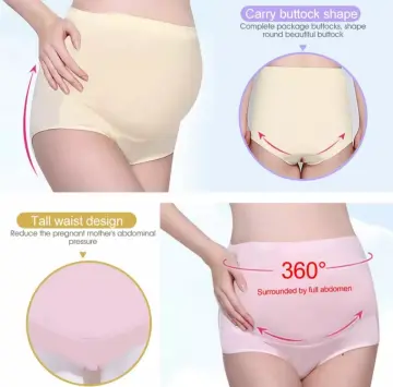 Maternity Underwear Women Pregnant Panties Cotton U-Shaped Low Waist Panty