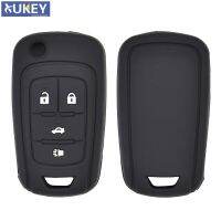 KLL Silicone Car Remote Key Fob Cover Case For Chevrolet Cruze Malibu Sonic For Buick Allure Encore Regal Verano For GMC Terrain