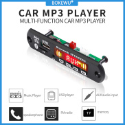 BOKEWU Bảng Mạch Giải Mã MP3 WMA Bluetooth 5.0 5V 12V Mô