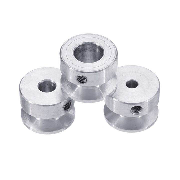 4-5-6-8-10mm-pulley-20mm-aluminum-alloy-single-groove-fixed-bore-pulley-wheel-for-motor-shaft-6mm-beltadhesives-tape