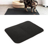 Cat Litter Pad วัสดุ EVA สองชั้นป้องกันการลื่นแผ่นดักขยะด้านล่างกันน้ำสำหรับลูกแมว