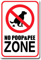 Tanlinxin No Poop &amp; Pee Zone ป้ายลานโลหะ-Keep Off Grass - Farmhouse Home Decor With Metal Flowers And Letters