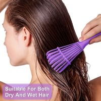 Claw Massage Comb Anti Static Wet Dry Detangle Scalp Wavy Styling 1Pcs Detangler for Curly Hair