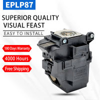 เปลี่ยนหลอดไฟโปรเจคเตอร์สำหรับ Elplp87สำหรับ Epson Brightlink 536wi 2040 Powerlite 2140WEb-520530525W535W V13h010l87