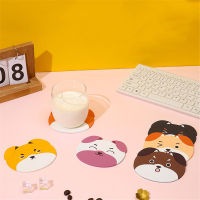 Hot Drink Holder Cartoon Shaped Cup Coaster Mug Stand Slip Insulation Pad Cup Mat Silicone Cup Pad