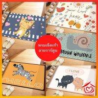 พรมเช็ดเท้ากันลื่น ลายการ์ตูน สําหรับบ้าน ห้องครัว ทางเข้า D625