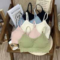 Underwear female middle high school girls puberty bra vest body beauty back in the summer of thin condole belt wrapped chest