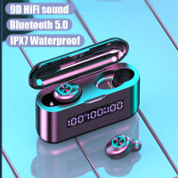 Wireless Headphones 2200Mah Charging Box TWS Bluetooth-compatible 5.0 Earphone Sports Waterproof Earbuds Headset With Microphone