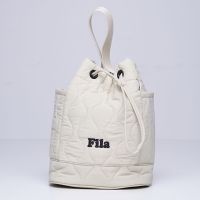 กระเป๋า FILA Quilting Bucket Bag (เบจ,ดำ) FS3BCD6310F