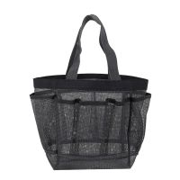 Multi-pocket Mesh Shower Caddy Tote Bag Hanging Portable Toiletry Bag for Men and Women College Dorm Essentials Quick