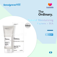 The Ordinary Natural Moisturizing Factors+HA หลอดใหญ่ 100ml กรดไฮยาลูโรนิก ให้ความชุ่มชื้นและสดชื่น