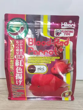 Hikari blood hotsell parrot food