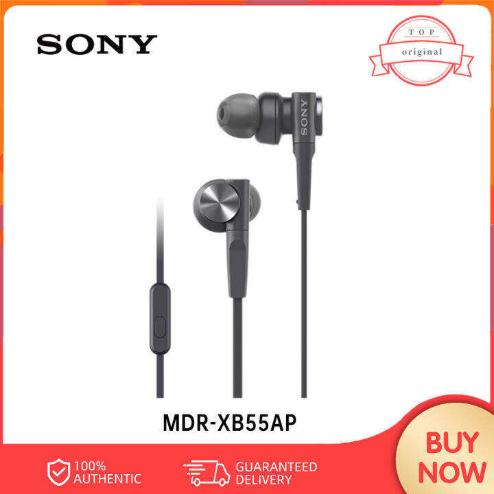 Sony MDR-XB55AP/ MDRXB55AP EXTRA BASS In-Ear Headphones sony earphone ...