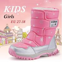 【hot sale】 ❈ C19 Boys Girls Snow Boots Outdoor Waterproof Winter Boots for Kids Children Warm Boots (Toddler/Little Kid/Big Kid)