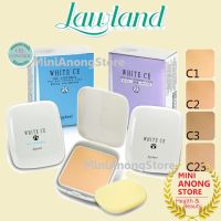 2สูตร แป้ง ลอแลนด์ ไวท์ ซีอี ทูเวย์ เพาเดอร์ เค้ก Lauland White C E Two Way Powder Cake Oil Control B80506 B80508 lawland