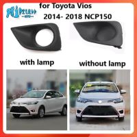 RTO ฝาครอบไฟตัดหมอกฝาครอบไฟตัดหมอกฝาครอบกันชนด้านหน้าสำหรับโตโยต้า VIOS NCP150 2014 2015 2016 2017 2018