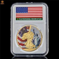 2007 US Capital Washington Metropolis USA Liberty Goddess Gold Challenge Collectible Coin Value W/PCCB Luxury Display Box