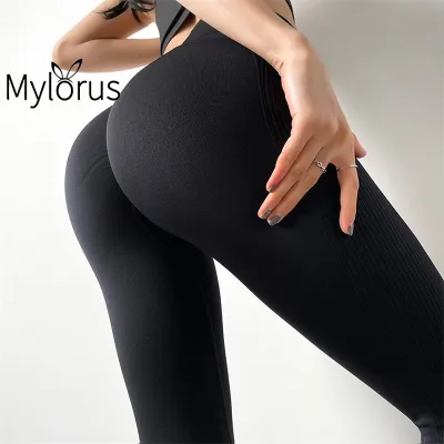 【CC】 Leggings Workout Trousers Seamless Pants Gym Hip Lifting Push Outfits