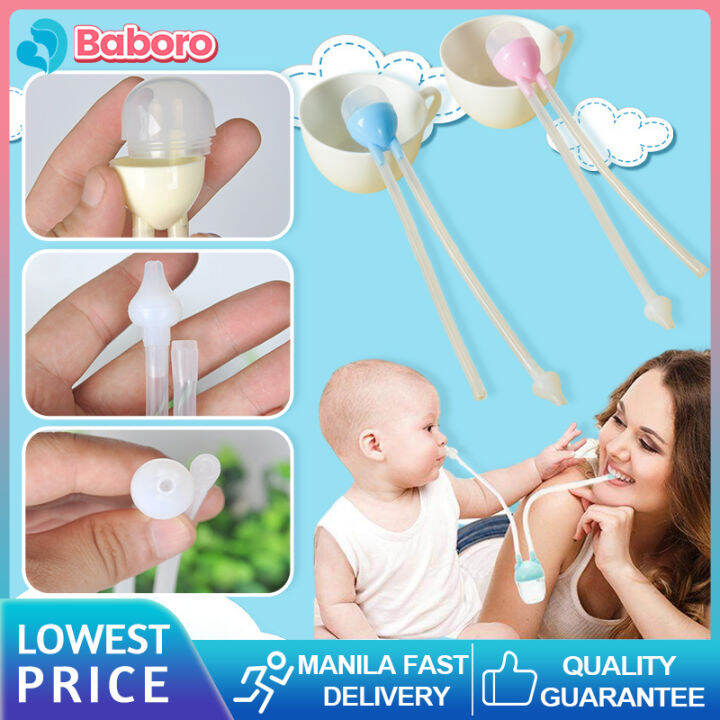 Oral suction type nose suction baby nose suction catheter nose suction