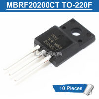 10ชิ้น MBRF20200CT 20200CT MBRF TO-220F TO220F 20A/200V Schottky Diode ใหม่ดั้งเดิม