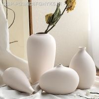 ท์☁ประเทศสหรัฐอเมริกา PG3KI26FGHYK5JH Vaso De Cerâmica Branca Porcelana Para Flores Estatueta Decorão Mesa Decorão Sala Moderna