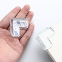 ❡▦∏ 4Pcs/set Baby Safety L Shape Transparent Protector Cover Table Corner Guards Children Protection Furnitures Edge Corner Guards