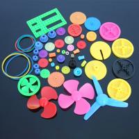 Abs สีสัน Diy 55 Pcs พลาสติก Gears รวมเกียร์เด็ก Diy รุ่นอะไหล่รถของเล่น Gear