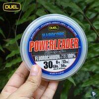 ND ส่งฟรี สายฟูโล DUEL Powerleader Fluorocarbon ยาว 50 เมตร กีฬากลางแจ้ง camping