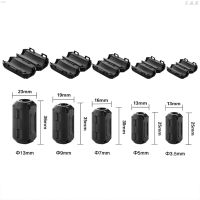 Clip-on Ferrite Ring Core RFI EMI Noise Suppressor Cable Clip For 3.5/5/7/9/13mm Cable