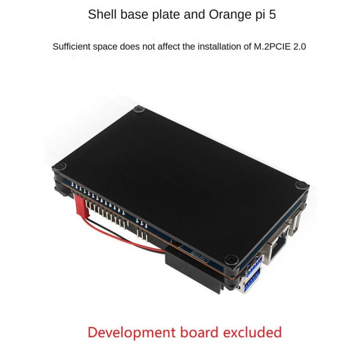 for-orange-pi-5-aluminum-alloy-protective-case-with-cooling-fan-heat-sink-passive-active-cooling-radiator-metal-case