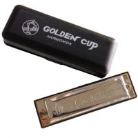 Golden cup Harmonica key A