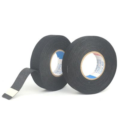 0.3mm*15m Universal Flannel fabric Cloth Tape automotive wiring harness Black Flannel Car Anti Rattle Self Adhesive Felt Tape Adhesives Tape