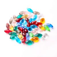 [COD] Pujiang glass crystal beads 5X8MM horizontal hole three-dimensional water droplets magic bead curtain pendant accessories loose wholesale