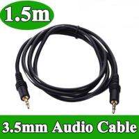 BESTSELLER อุปกรณ์คอม RAM 3.5 AUX Audio Cable รุ่น 1.5 เมตร สีดำ อุปกรณ์ต่อพ่วง ไอทีครบวงจร