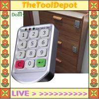 TheToolDepot Dolity แป้นพิมพ์อิเล็กทรอนิกส์อัจฉริยะ,ประตูตู้เก็บของลิ้นชักล็อกเกอร์ไร้กุญแจ