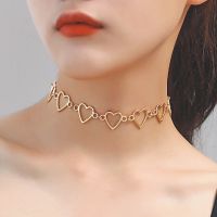 【DT】hot！ Korean Hollow Choker Necklace for Fashion Gothic Neck Chain Collar Jewelry