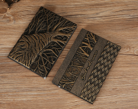 Magic Notebook Creative Hard Cover Diary Book A5 Vintage Handcraft Leather Embossed Fashion Notebook Travel Journal