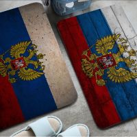 【CC】๑▽  Russia Flag Floor Kids Room Bedroom Decoration Balcony Anti-Slip Doormat Bedside Area Rugs